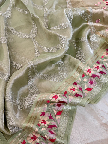 Exclusive Banarasi Soft Tissue Silk Saree