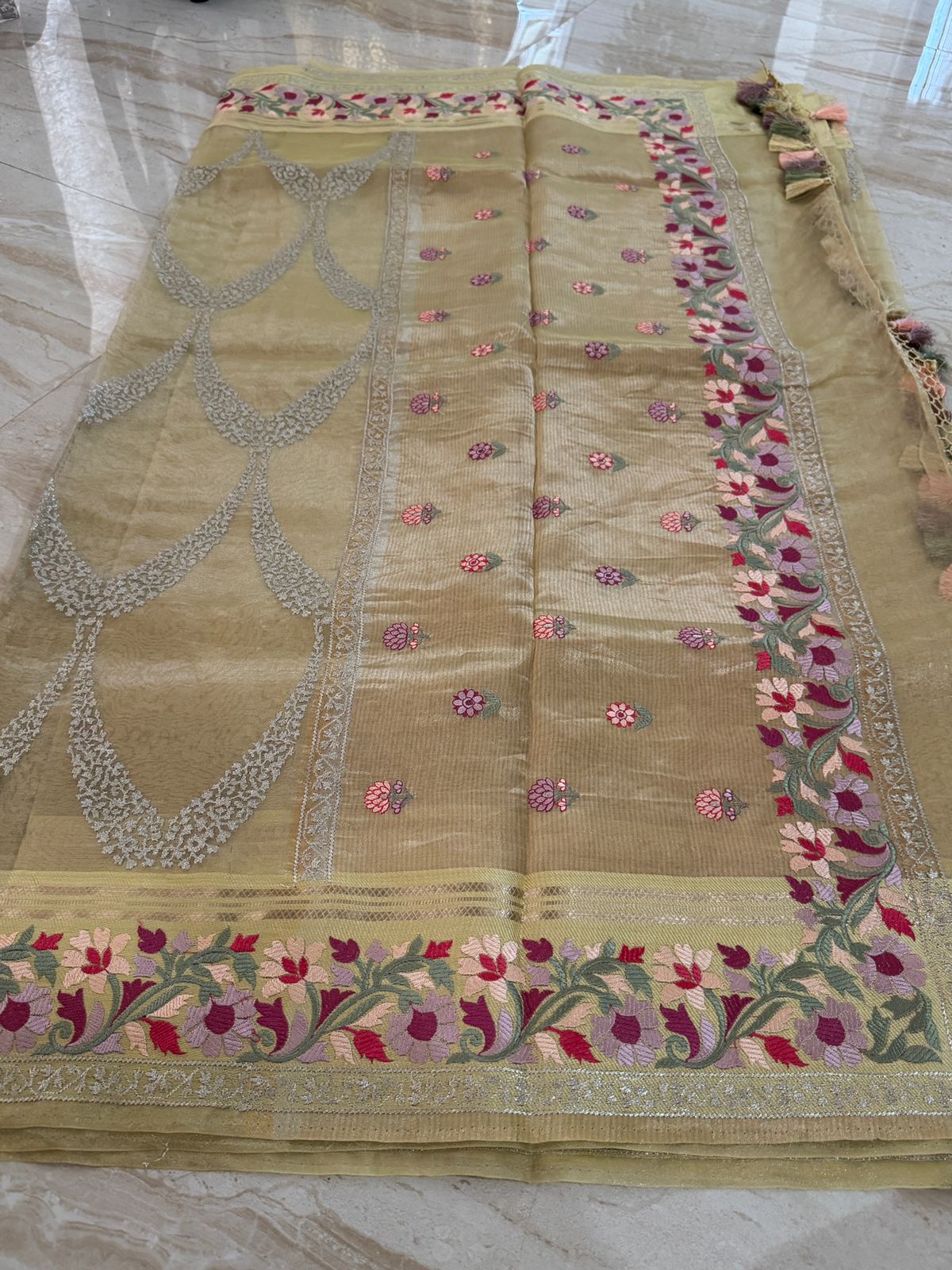 Exclusive Banarasi Soft Tissue Silk Saree