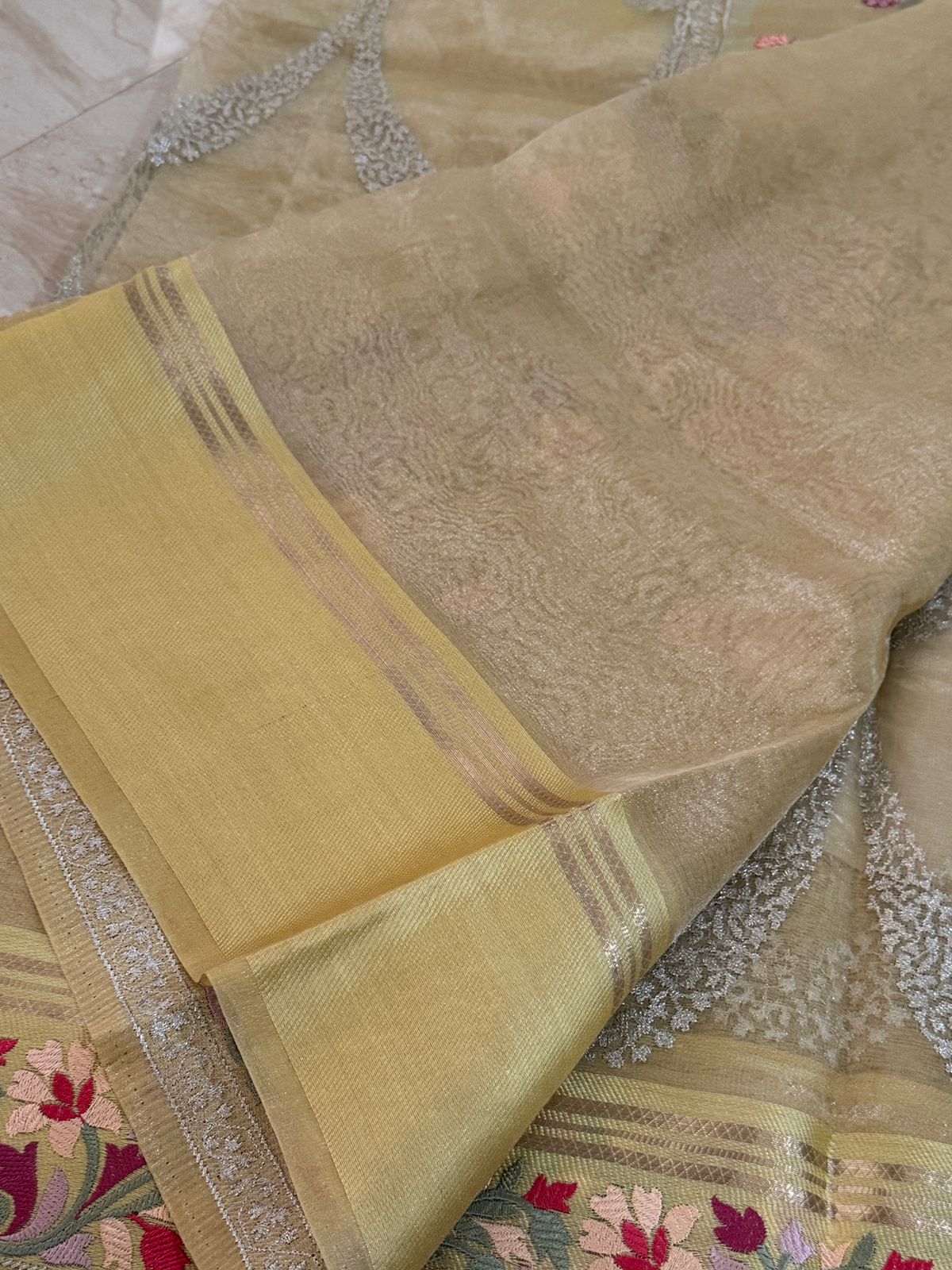Exclusive Banarasi Soft Tissue Silk Saree