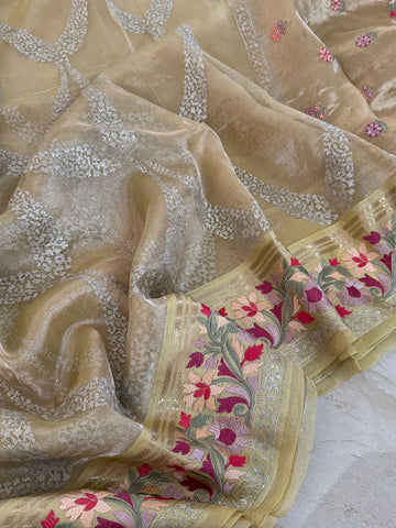 Exclusive Banarasi Soft Tissue Silk Saree