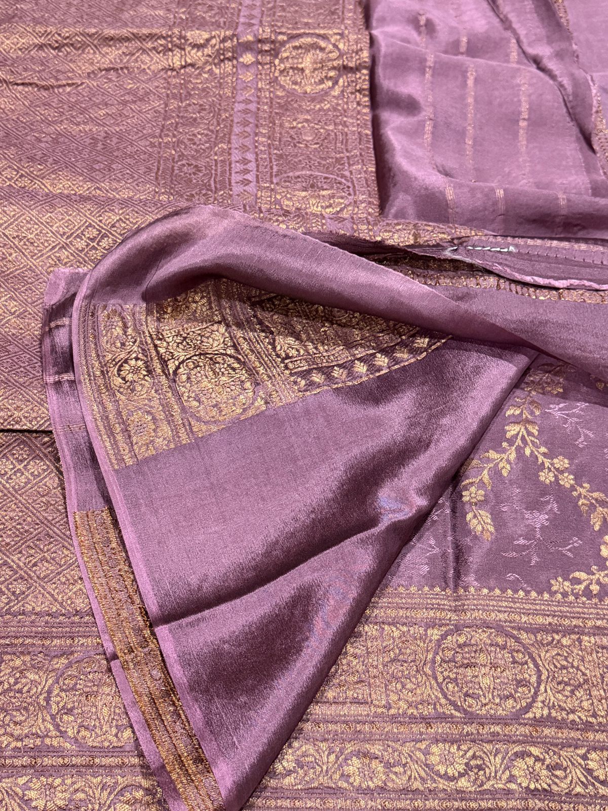Pure Mysore Brocade Crepe Silk Saree