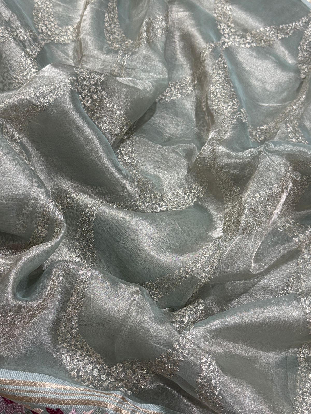 Exclusive Banarasi Soft Tissue Silk Saree