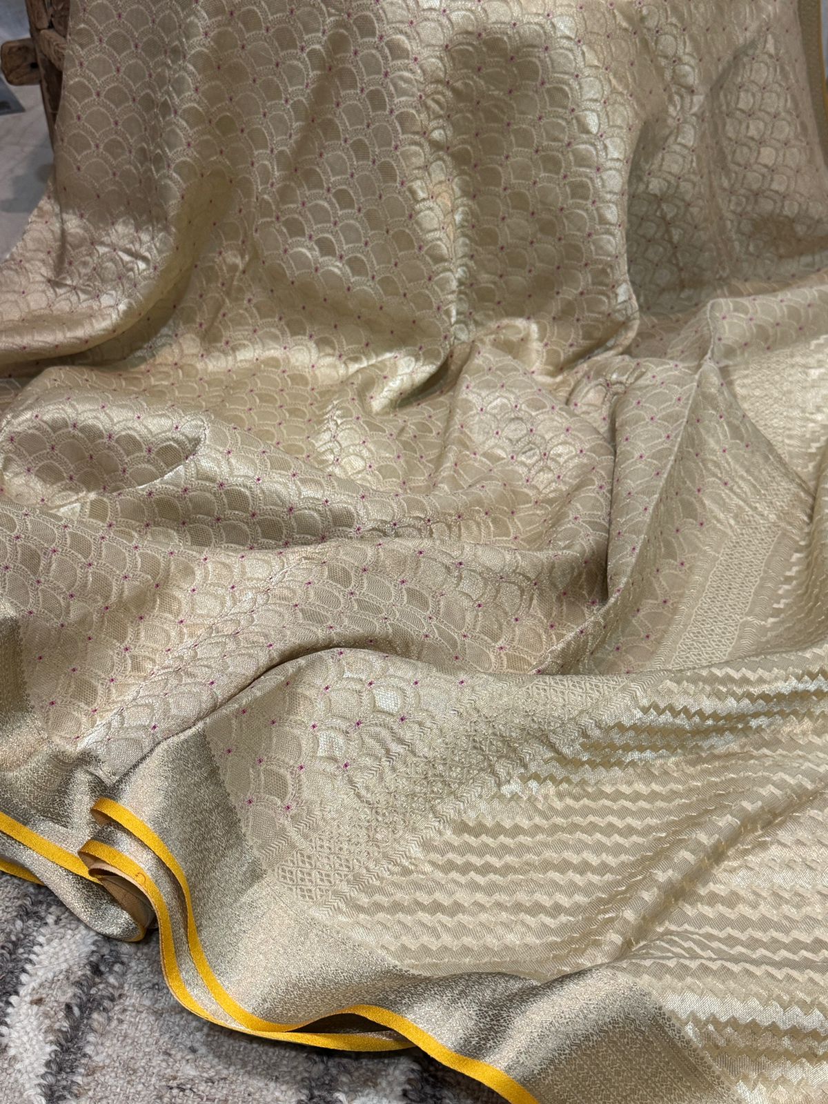 Pure Mysore Brocade Crepe Silk Saree