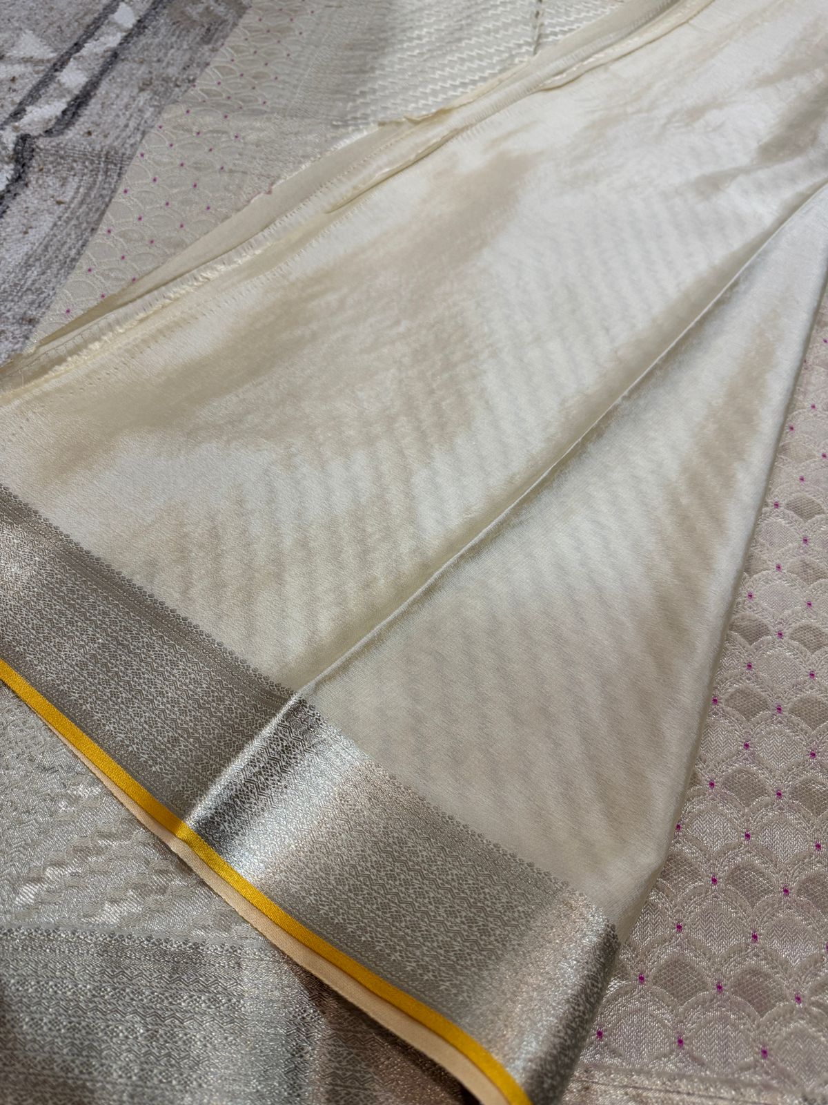 Pure Mysore Brocade Crepe Silk Saree