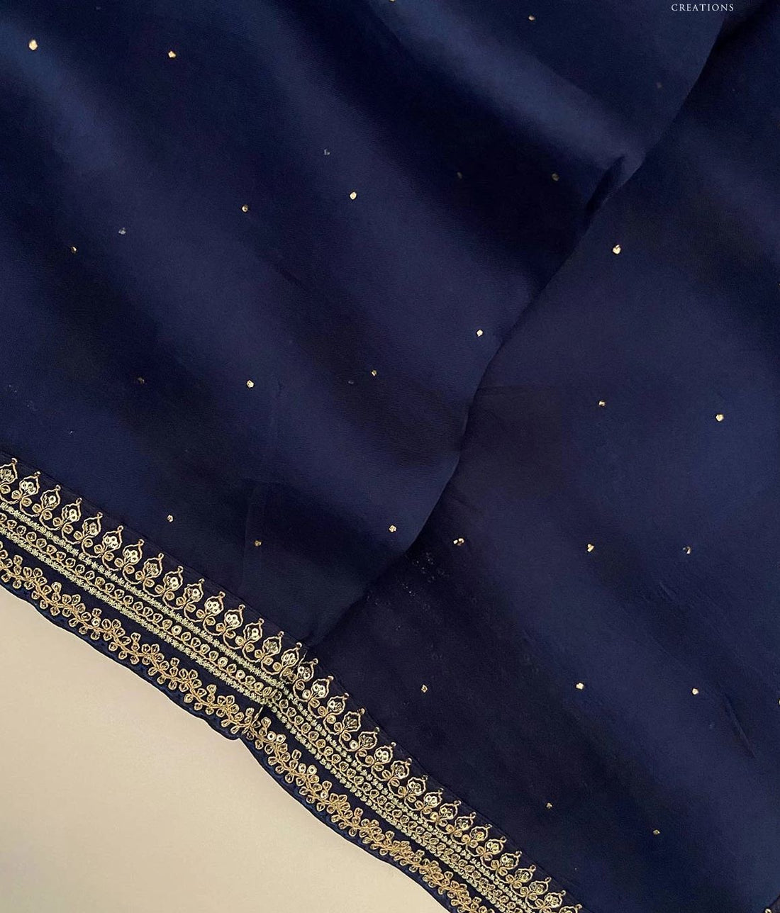 Pure Organza Saree With Embroidery Border