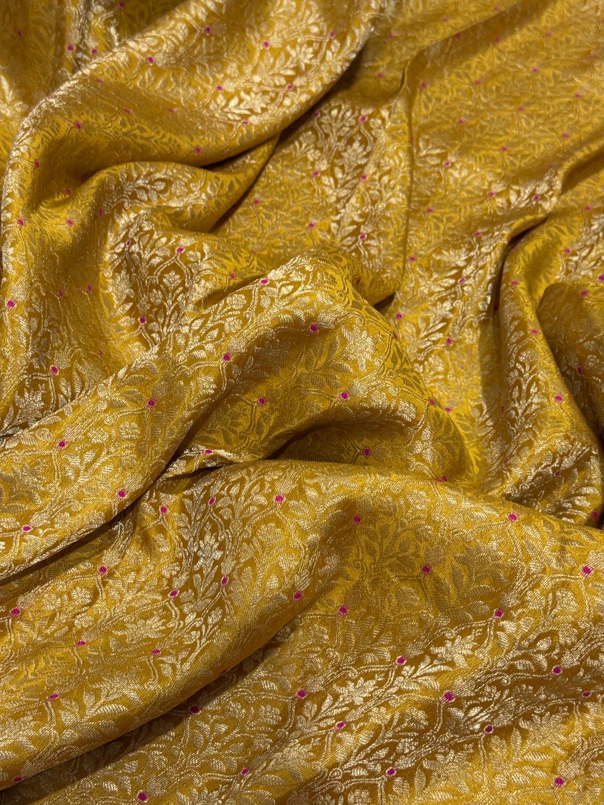 Pure Mysore Brocade Crepe Silk Saree