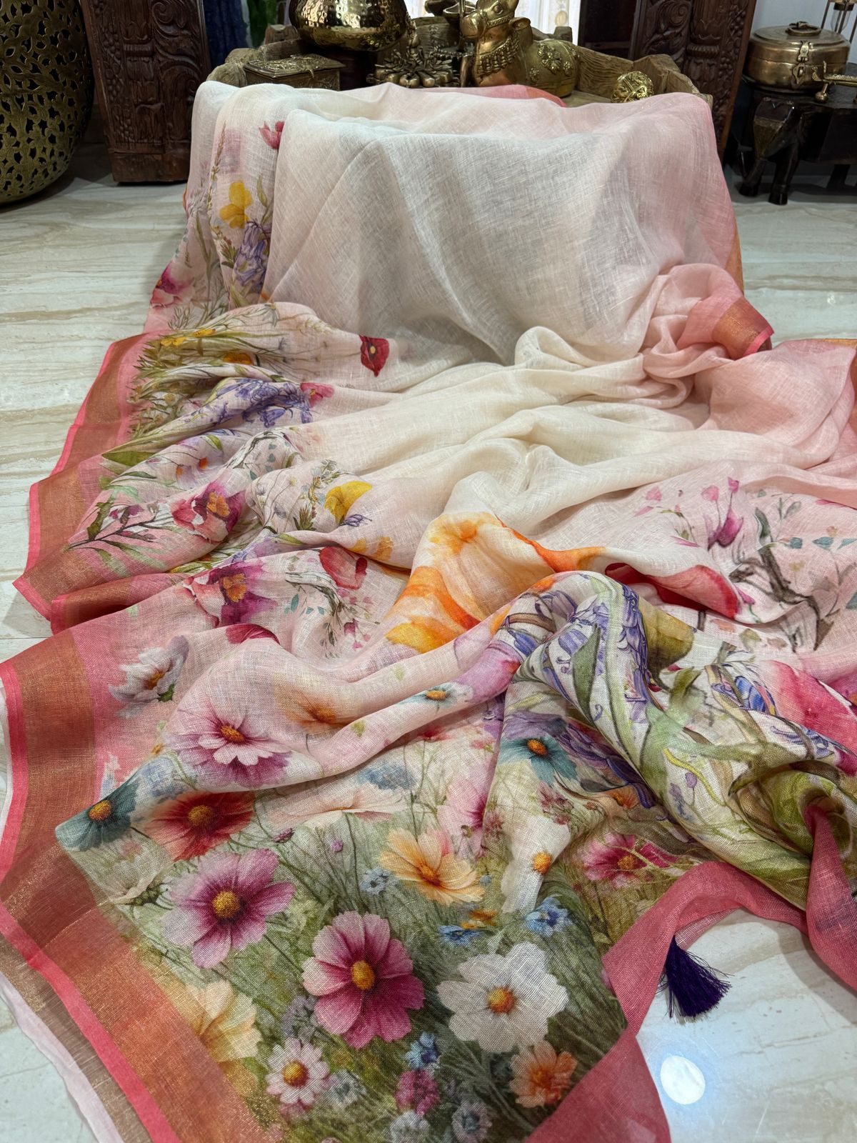 Pure Linen By Linen Digital Print