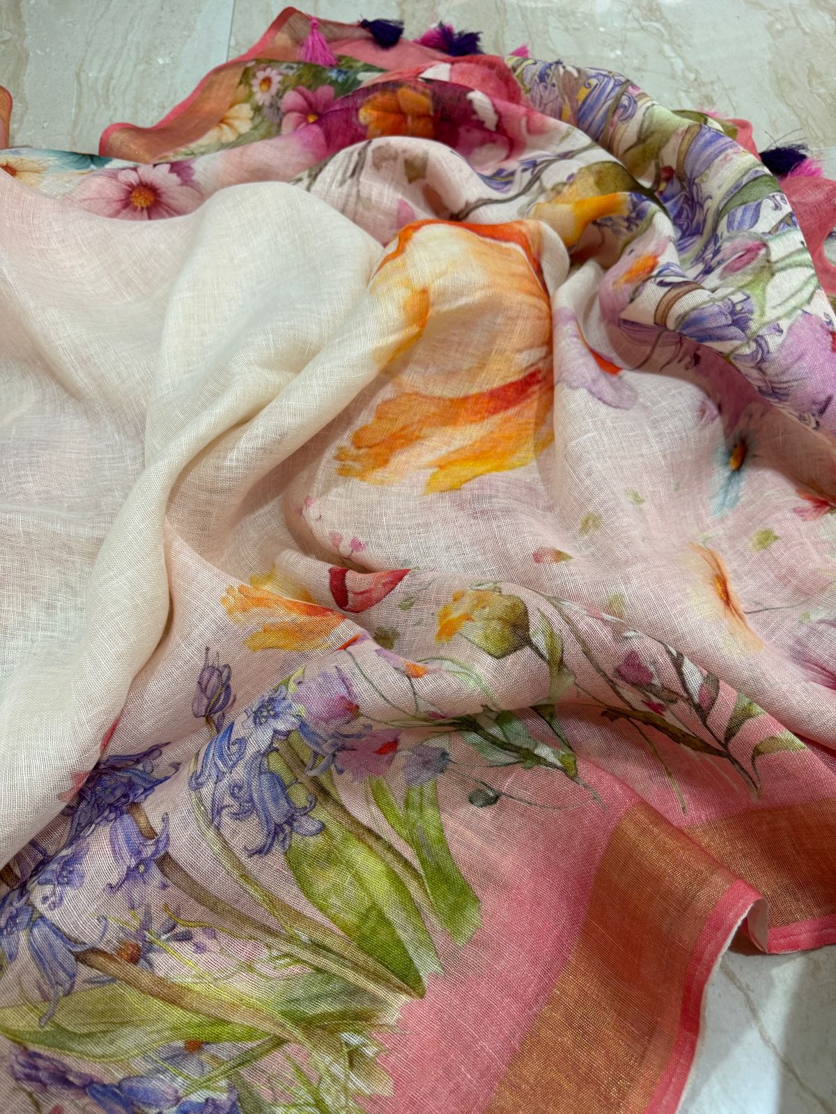 Pure Linen By Linen Digital Print