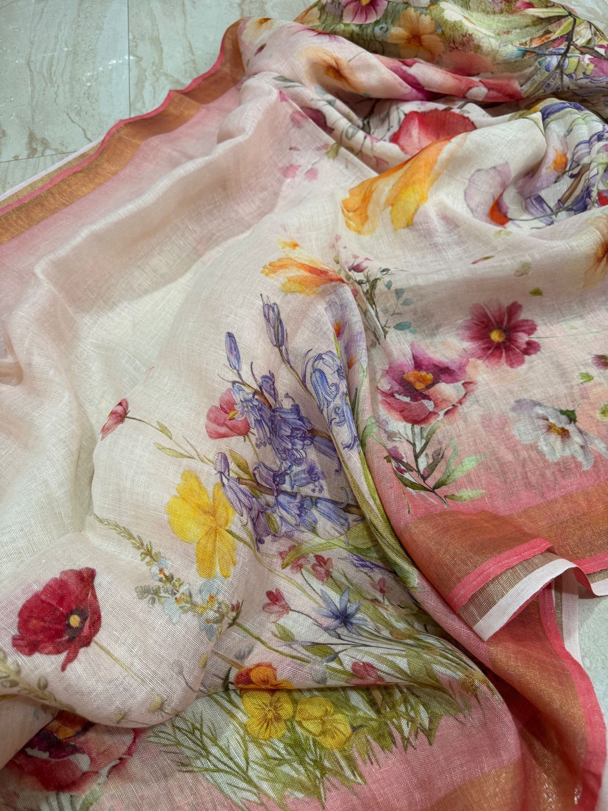 Pure Linen By Linen Digital Print