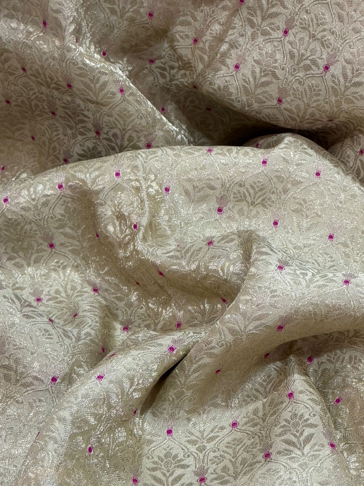 Pure Mysore Brocade Crepe Silk Saree