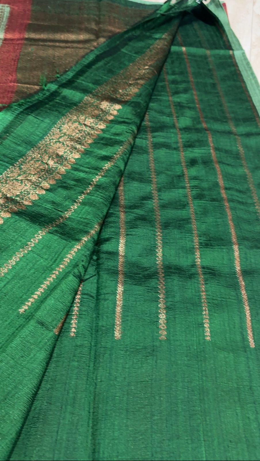 Pure Handloom Raw Silk Banarasi Saree