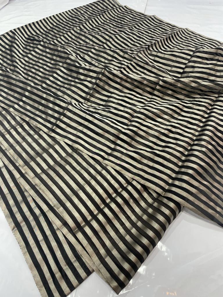 Pure Handloom Chanderi Pattu Soft Silk Saree