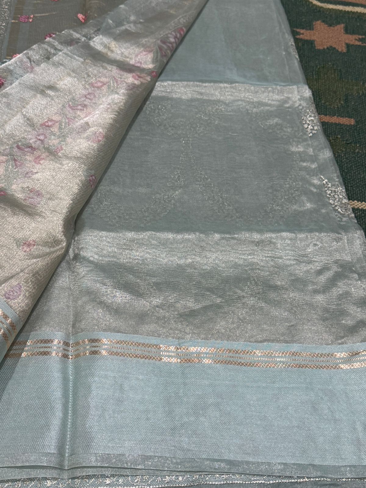 Exclusive Banarasi Soft Tissue Silk Saree