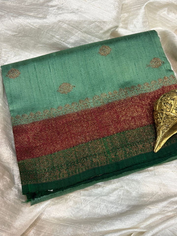 Pure Handloom Raw Silk Banarasi Saree